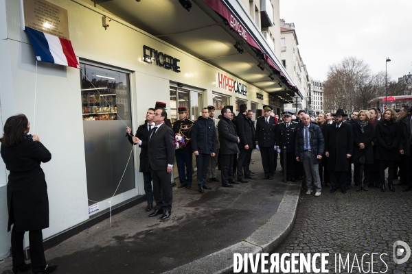 Hommage aux victimes de l attentat à l Hyper Cacher