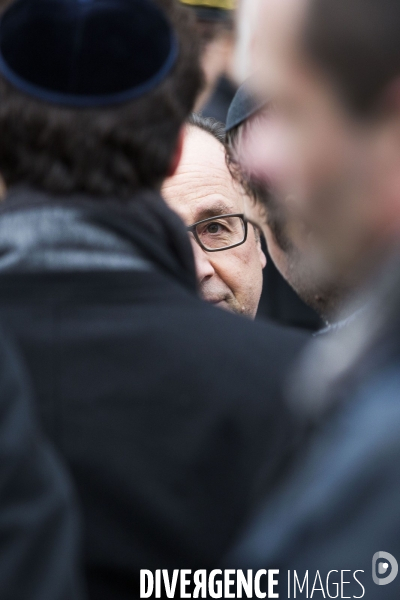 Hommage aux victimes de l attentat à l Hyper Cacher