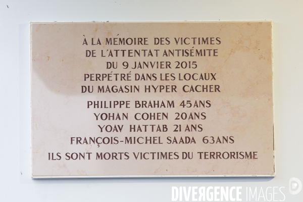 Hommage aux victimes de l attentat à l Hyper Cacher