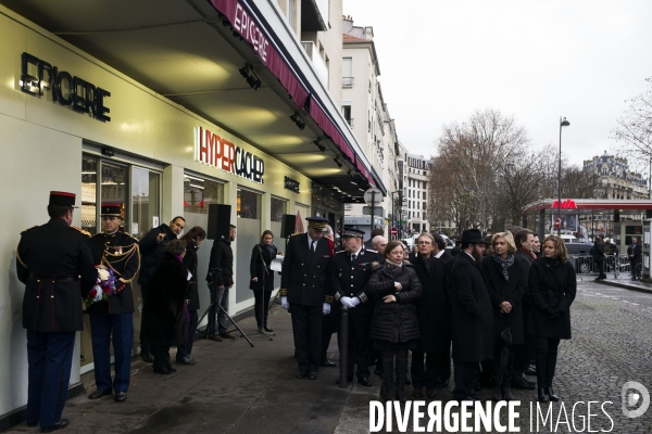 Hommage aux victimes de l attentat à l Hyper Cacher