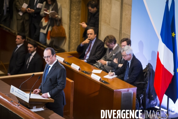 François Hollande: Voeux au monde du travail