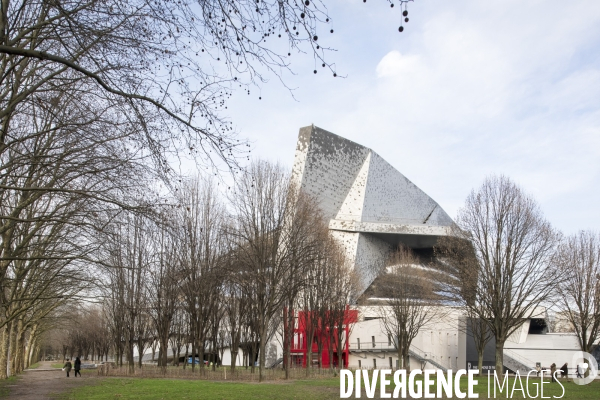 La Philharmonie de Paris, conçue par l architecte Jean Nouvel, janvier 2016.