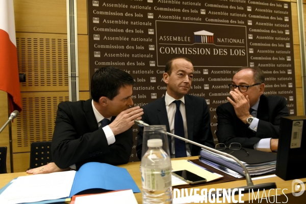 Déchéance de nationalité. Manuel Valls devant la commission des lois