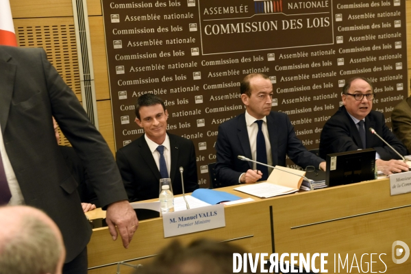 Déchéance de nationalité. Manuel Valls devant la commission des lois