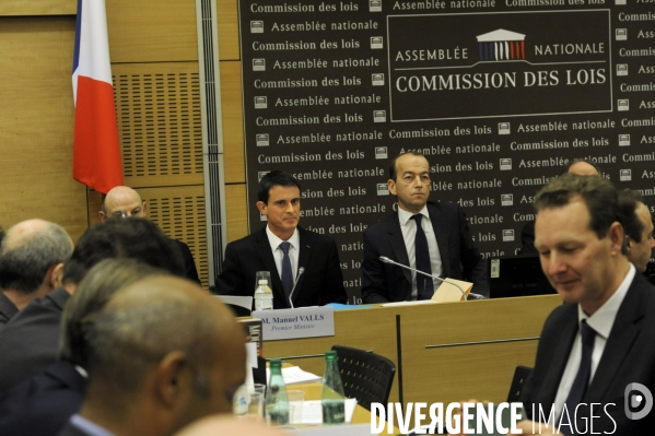 Déchéance de nationalité. Manuel Valls devant la commission des lois