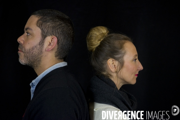 Audrey Lamy & Manu Payet