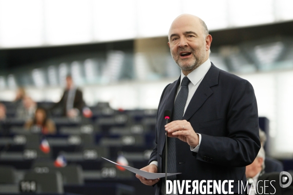 L hémicycle du Parlement européen de Strasbourg