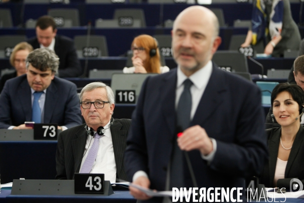 L hémicycle du Parlement européen de Strasbourg