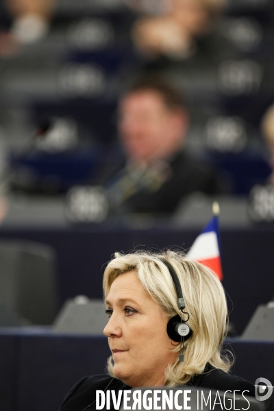 L hémicycle du Parlement européen de Strasbourg