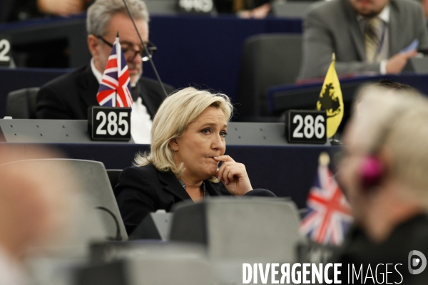 L hémicycle du Parlement européen de Strasbourg