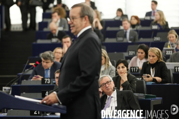 L hémicycle du Parlement européen de Strasbourg