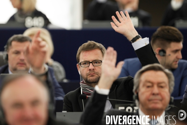 L hémicycle du Parlement européen de Strasbourg