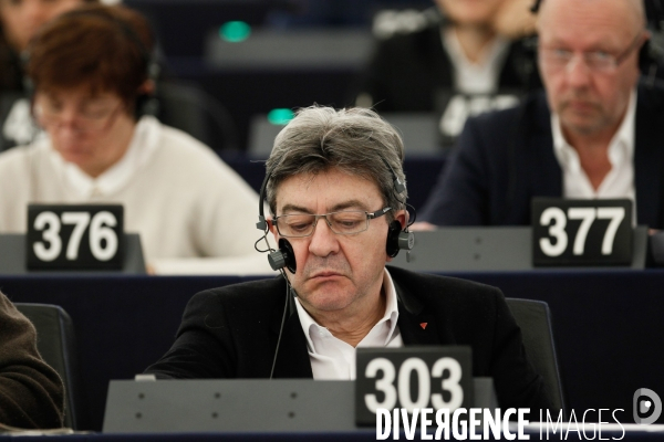 L hémicycle du Parlement européen de Strasbourg