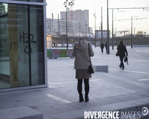 Paris Nord,  quartier de la gare Rosa Parks