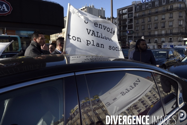 Manifestation des VTC et Loti