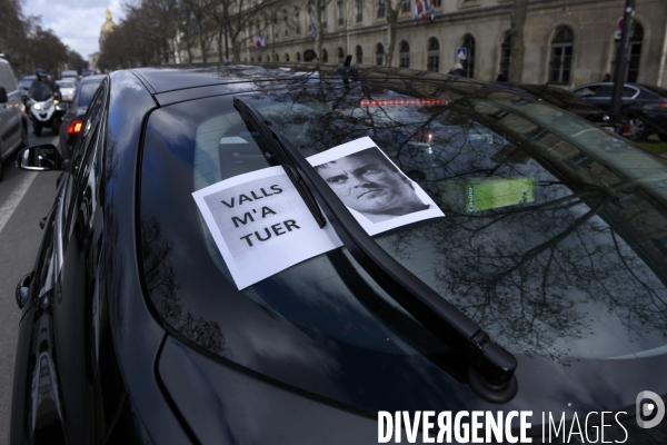 Manifestation des VTC et Loti