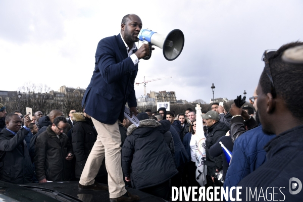 Manifestation des VTC et Loti