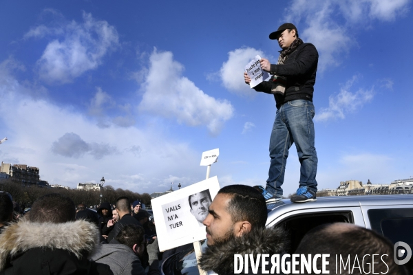 Manifestation des VTC et Loti