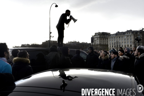 Manifestation des VTC et Loti