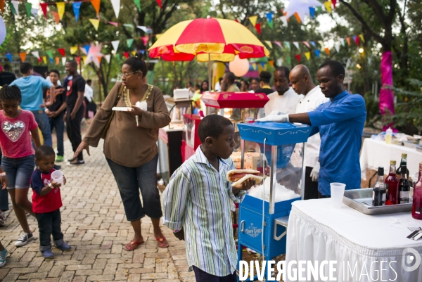 Carnaval des enfants a l hotel karibe.