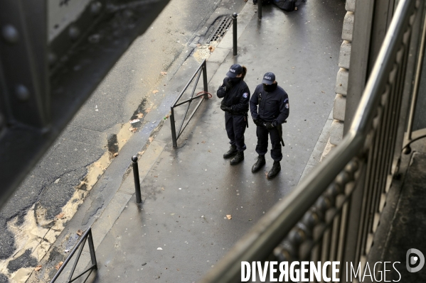 Attentat au commissariat de la Goutte d or. Tarek Belgacem a été abattu.