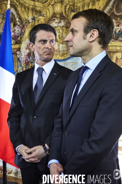 Matignon,  Manuel Valls et les dirigeants du secteur de la grande distribution