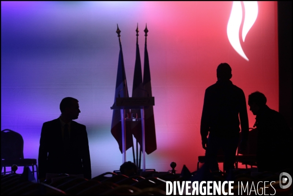 Regionales 2015 - meeting de marine le pen a paris