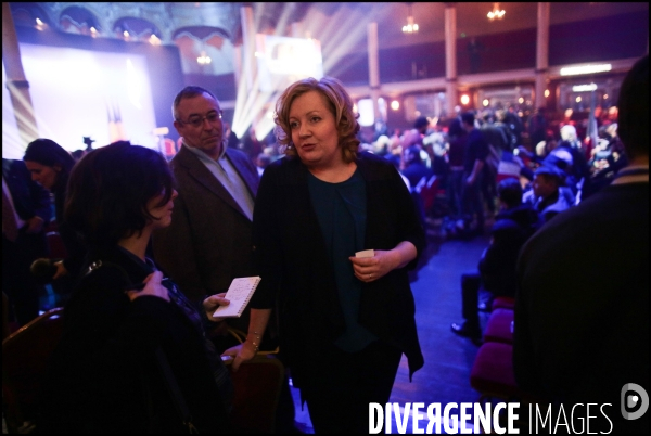 Regionales 2015 - meeting de marine le pen a paris