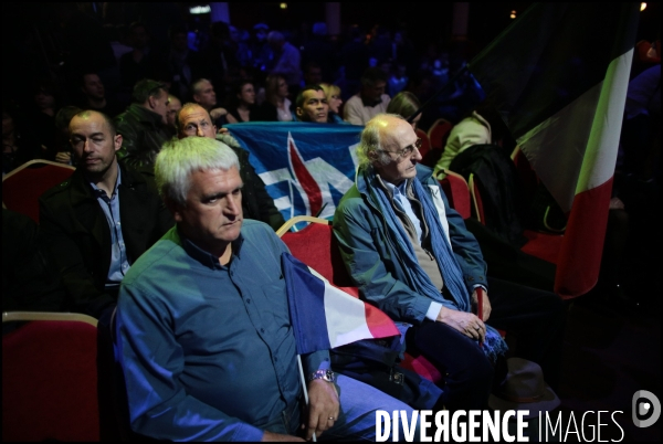 Regionales 2015 - meeting de marine le pen a paris