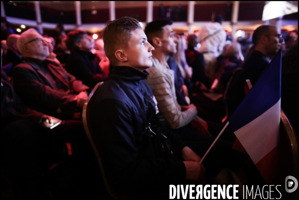 Regionales 2015 - meeting de marine le pen a paris