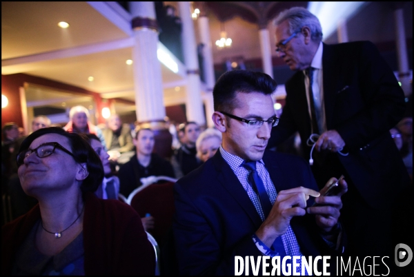 Regionales 2015 - meeting de marine le pen a paris