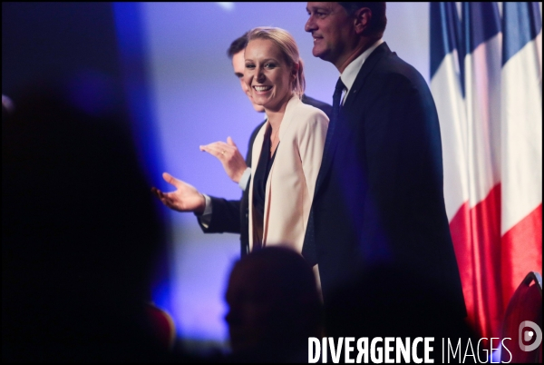 Regionales 2015 - meeting de marine le pen a paris