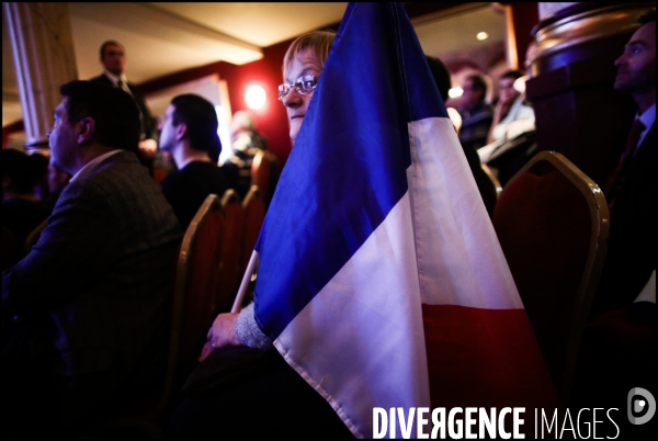 Regionales 2015 - meeting de marine le pen a paris