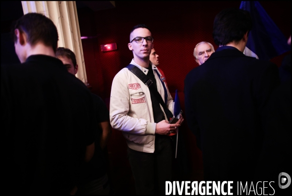 Regionales 2015 - meeting de marine le pen a paris
