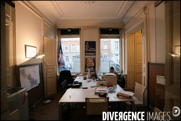 Conference de presse de marine le pen a lille