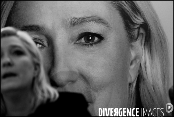 Conference de presse de marine le pen a lille