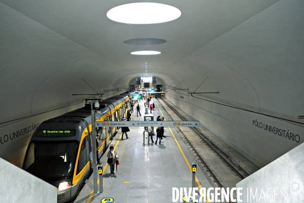 Porto. Une station de metro