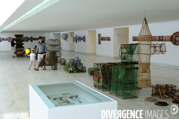Ilhavo.Portugal.Le musee maritime retrace l  histoire de la peche a la morue - Ilhavo etait le port morutier le plus important du pays