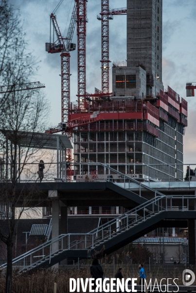 Le Parc Clichy-Batignolles - Martin-Luther-King et les quartiers en chantier aux alentours