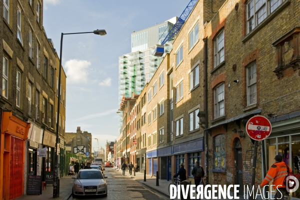 Londres, boom de l immobilier de bureaux et de logements.London booming town.