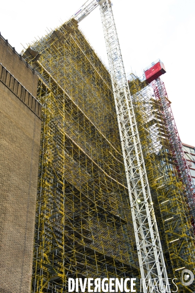 Londres, boom de l immobilier de bureaux et de logements.London booming town.