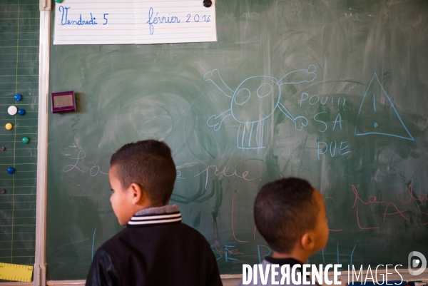 Visite de presse des écoles de Marseille