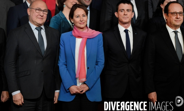Manuel Valls François Hollande Emmanuelle Cosse