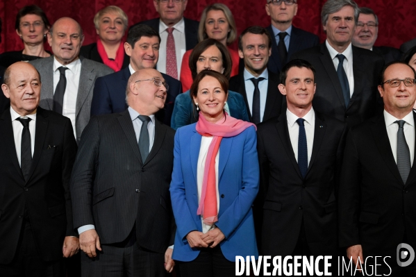 Manuel Valls François Hollande Emmanuelle Cosse