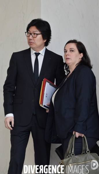 Manuel Valls François Hollande Emmanuelle Cosse