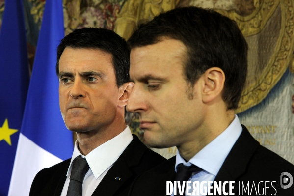 Manuel Valls reçoit les dirigeants de la grande distribution