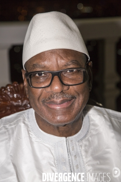 Ibrahim boubacar keita/president malien