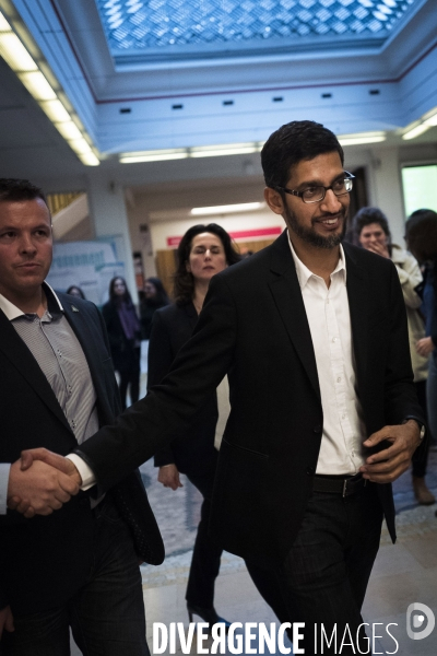Sundar Pichai, PDG de Google.