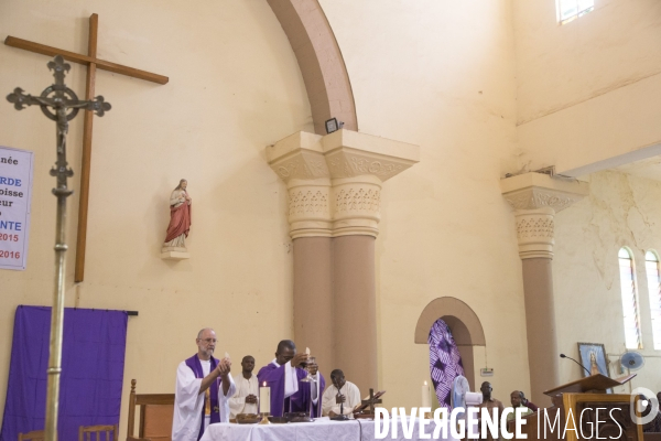 La messe a la cathedrale de bamako