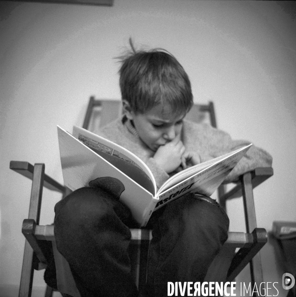 Illustrations ENFANCE, noir et blanc